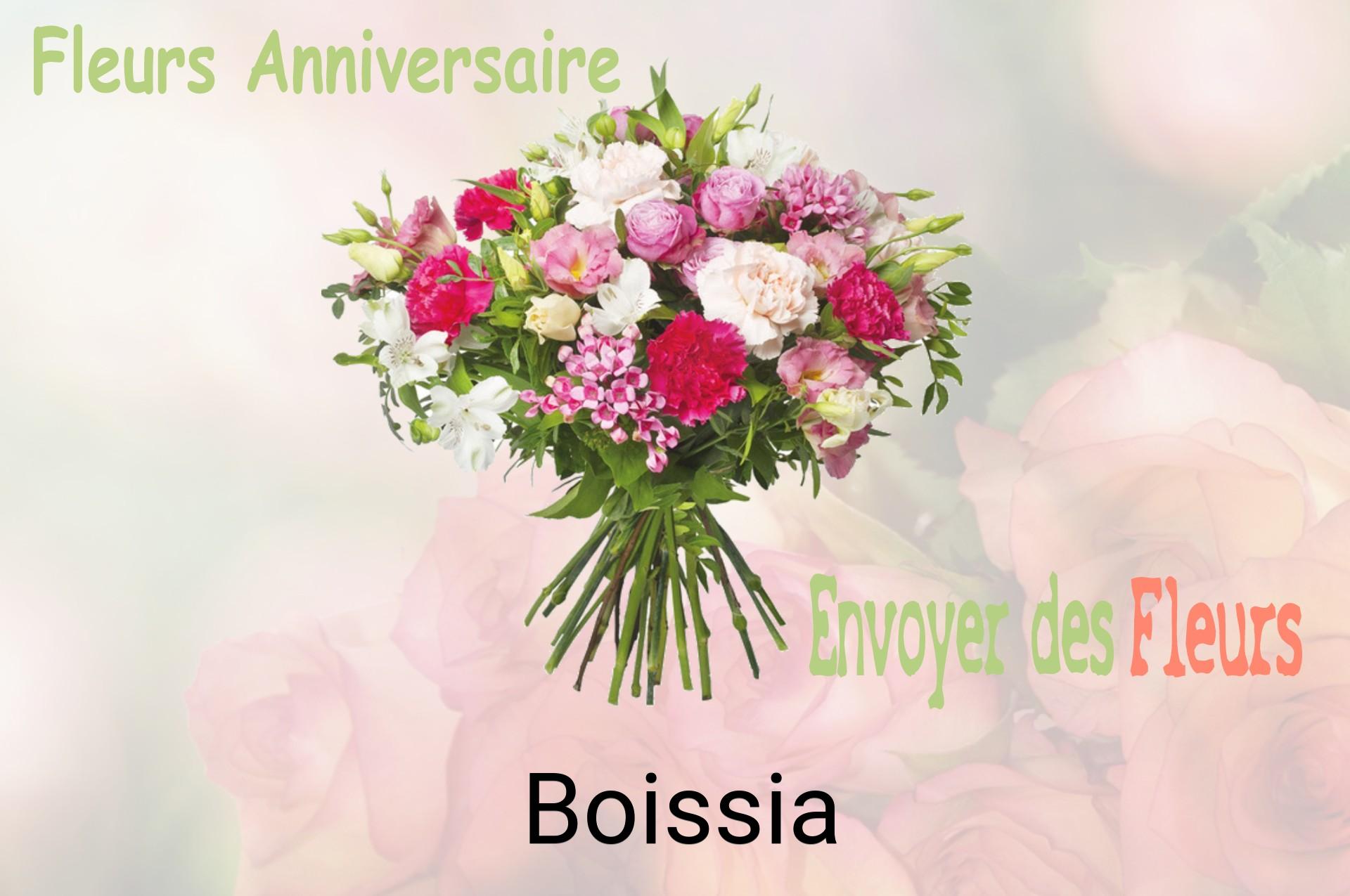 Bouquet de fleurs d’anniversaire livré à Boissia